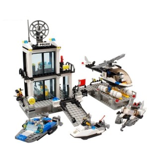 KLOCKI FIGURKI Zestaw Police City 36szt