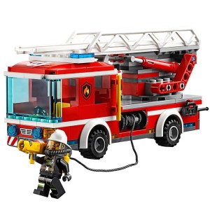 KLOCKI FIGURKI Zestaw CITY POLICJA Straż Pożarna