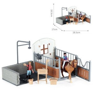 FIGURKI Farma Stajnia Duży Zestaw Edukacyjne  