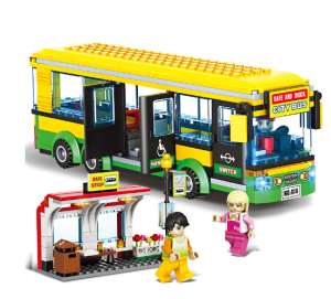 KLOCKI ZESTAW City BUS 416szt 488