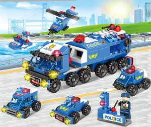 KLOCKI ZESTAW  City Police 147 szt