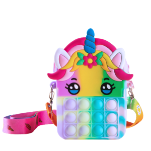 ZABAWKA dla dzieci SENSORYCZNA torebka KOLOROWA push bubble ANTYSTRESOWA