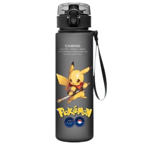 Plastikowy kubek na wode dla dzieci 560 ml fanów POKEMON pikachu ilustracja D
