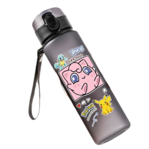 Plastikowy kubek na wode dla dzieci 560 ml fanów POKEMON pikachu ilustracja D