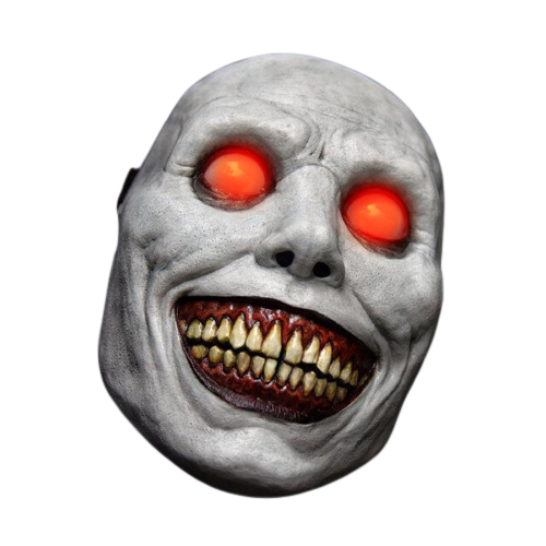 Straszna maska na Halloween świecąca z Horroru.png