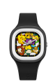 Dziecięcy zegarek Pokemon na silikonowym pasku  czarny.png