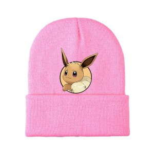 Zimowo jesienna czapka na zimę dziecięca Pokemon ciepła
