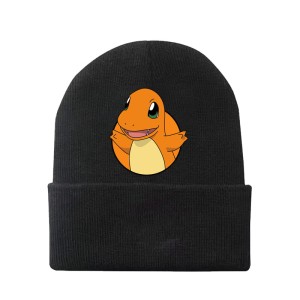 Zimowo jesienna czapka na zimę dziecięca Pokemon ciepła