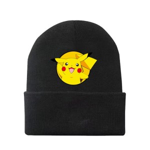 Zimowo jesienna czapka na zimę dziecięca Pokemon ciepła