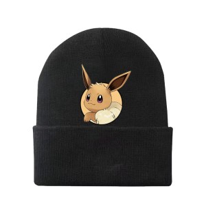 Zimowo jesienna czapka na zimę dziecięca Pokemon ciepła