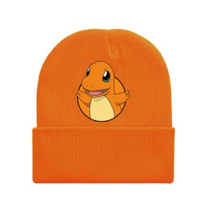 Zimowo jesienna czapka na zimę dziecięca Pokemon ciepła