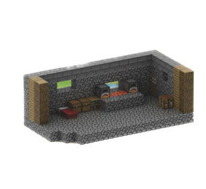 Klocki magnetyczne budowle My World Minecraft duże elementy 