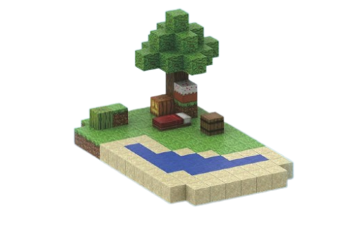 Klocki Minecraft magnetyczne duże 2 cm x 2 cm seria budowli .png