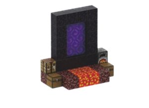 Klocki magnetyczne budowle My World Minecraft duże elementy