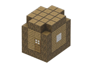 Klocki magnetyczne budowle My World Minecraft duże elementy