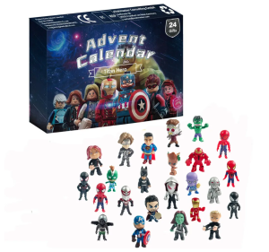 Kalendarz Adwentowy dla dzieci Avengers z figurkami Święta