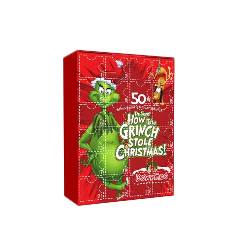 Grinch kalendarz Adwentowy dla dzieci na święta .webp
