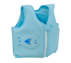 Kamizelka do pływania dla dzieci kapok niebieski