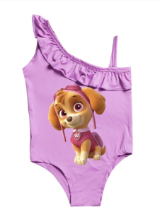 Strój kąpielowy różowy dla dziewczynki PSI PATROL jednoczęściowy SKYE