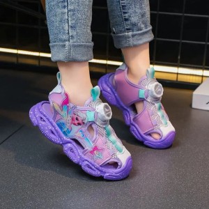 Buty dziecięce Sandały Disney Elsa LED  Łatwe Zapięcie HIT