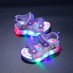 Buty dziecięce Sandały Disney Elsa LED