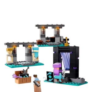 Zestaw klocki MINECRAFT zabawka dla dzieci Zbrojownia