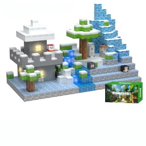 Zestaw Klocki Konstrukcyjne Magnetyczne 150szt MINECRAFT