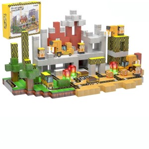 Zestaw Klocki Konstrukcyjne Magnetyczne 150szt MINECRAFT