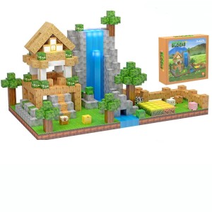 Zestaw Klocki Konstrukcyjne Magnetyczne 150szt MINECRAFT