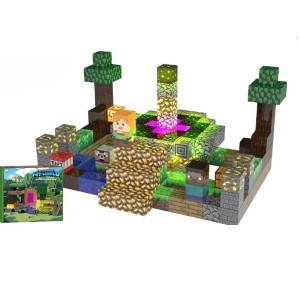 Zestaw Klocki Konstrukcyjne Magnetyczne 150szt MINECRAFT