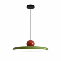 Designerska Lampa Wisząca LED Żyrandol UFO Talerz Zielony