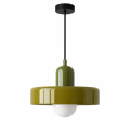 Szklana Lampa Wisząca LED Żyrandol w Stylu Retro i Pop-Art 25 CM