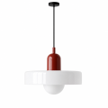Szklana Lampa Wisząca LED Żyrandol w Stylu Retro i Pop-Art 25 CM