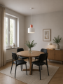 Nowoczesna Szklana Lampa Wisząca Biały Designerski Żyrandol Punktowy