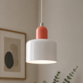 Nowoczesna Szklana Lampa Wisząca Biały Designerski Żyrandol Punktowy