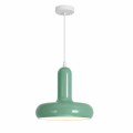 Designerska Lampa Wisząca Retro Nowoczesny Żyrandol Punktowy Miętowy