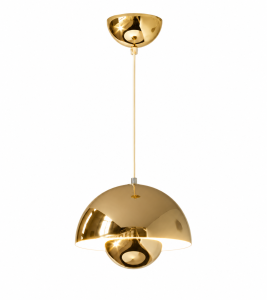 Lampa Wisząca Retro Flowerpot Nowoczesny Żyrandol Mid-Century