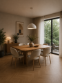 Lampa Wisząca Wabi Sabi Kamień Nowoczesny Żyrandol Organiczny 50 Cm