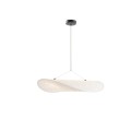 Wisząca Lampa Sufitowa LED CHMURA Żyrandol Wiszący Organiczny Biały