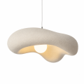 Lampa Wisząca Wabi-Sabi Kamień Nowoczesny Żyrandol Oświetlenie Organic Loft Beżowy