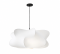 Lampa wisząca NIMBUS nowoczesna lampa sufitowa Biała Chmura