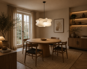 Lampa wisząca NIMBUS nowoczesna lampa sufitowa Biała Chmura