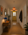 Lampa Wisząca PH Żyrandol Skandynawski Talerze Nordic Orange