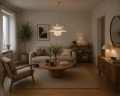 Lampa Wisząca PH Żyrandol Skandynawski Talerze Nordic White