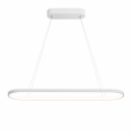 Nowoczesna Lampa Wisząca LED Owalna Slim Minimalistyczna Nad Stół i Wyspę