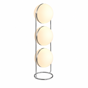 Nowoczesna Lampa Podłogowa LED Garrault Delord Kula SATURN TRIO