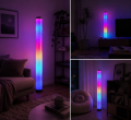 Lampa Podłogowa LED RGB Bluetooth AURORA TUBE PRO + Pilot