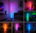 Lampa Podłogowa LED RGB Bluetooth AURORA TUBE PRO + Pilot