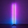 Minimalistyczna Lampa Narożna LED RGB Stojąca Podstawa X + Pilot Dotykowy Touch