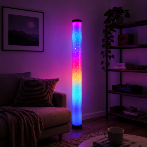 Lampa Podłogowa LED RGB Bluetooth AURORA TUBE PRO + Pilot